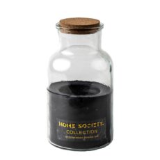 Home Society Jar Candle Lisse Black