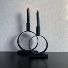 Kandelaar Ring Black