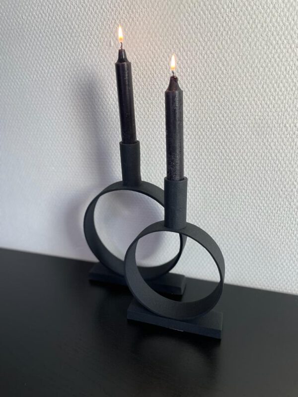 Kandelaar Ring Black - Afbeelding 2