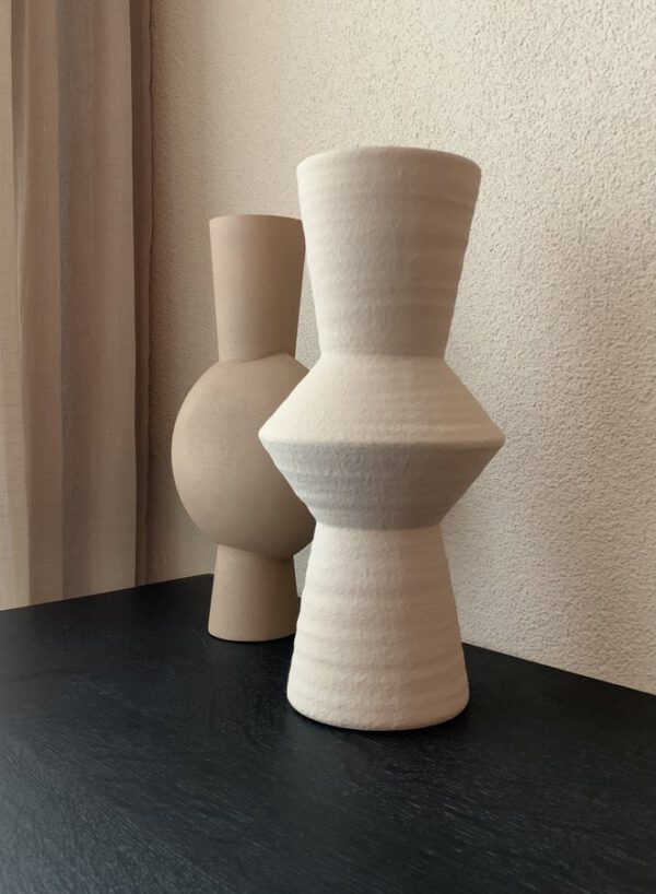 Vase Ayla Ceramics Bruin. - Afbeelding 3