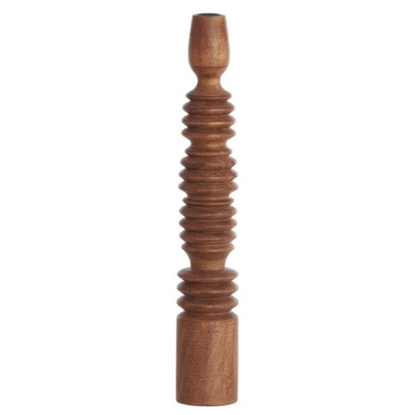 Candle Holder Afife Wood Roodbruin