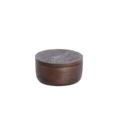 Light & Living Deco Box Meteti Hout Matt Dark Brown